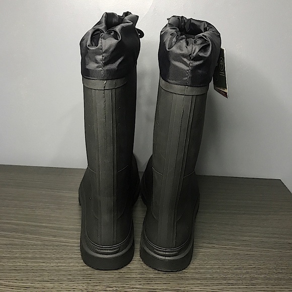 NWT Kamik Icebreaker Waterproof Winter Men’s Rubber Work Boots Black US Size 13 - Picture 5 of 9